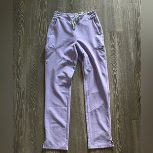 Figs Evans High Waist Scrub Pants in Lavender Dew XS